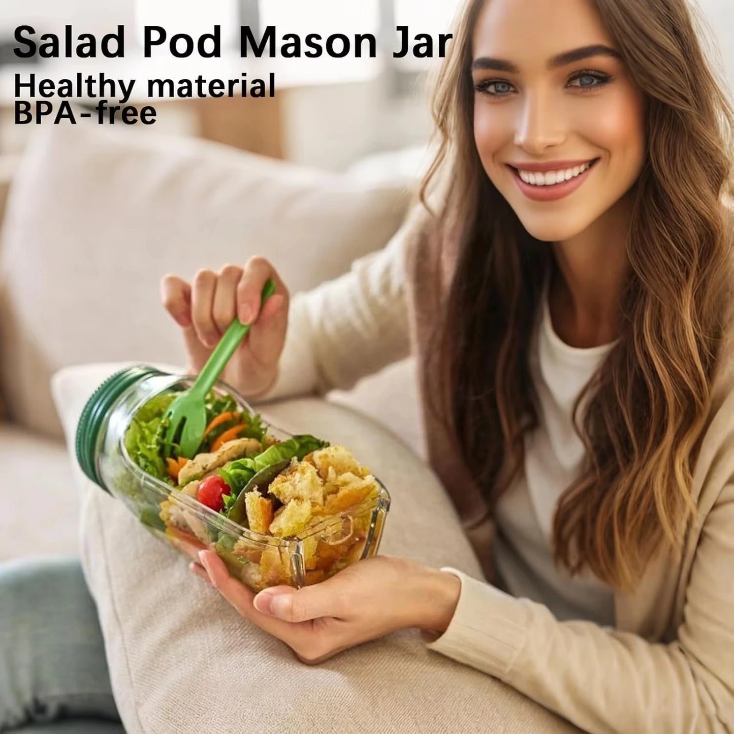 TOPMELON Salad Pod — Eat Clean. Train Hard. Stay Fresh Anywhere