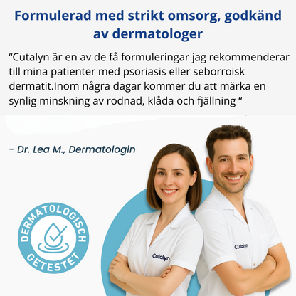 Cutalyn® Duo+ ⎜ Målriktad lindring för skägg och hårbotten